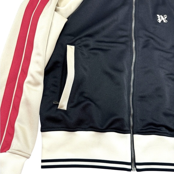 Palm Angels Monogram Colorblock Track Jacket Size Small - Picture 9 of 16